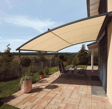 Markise Perea P40 gebogen